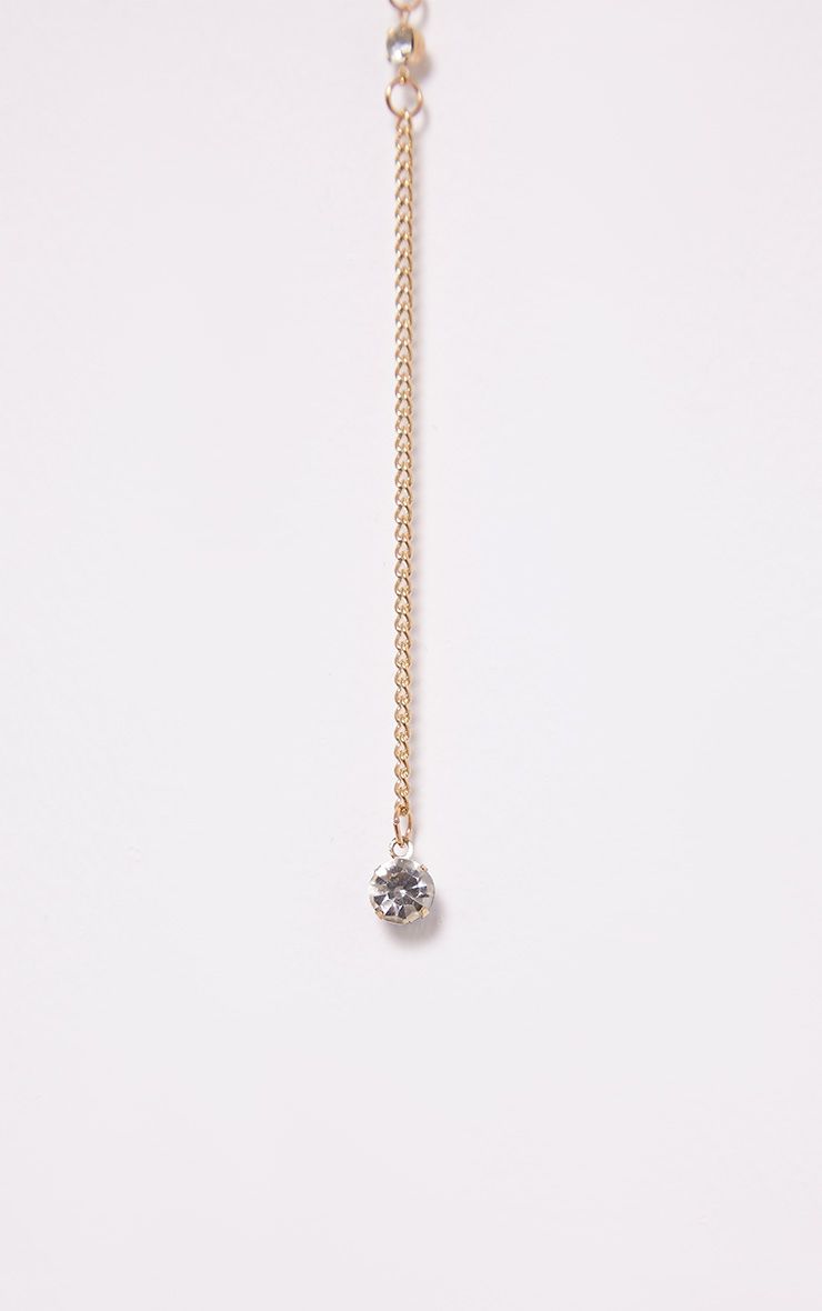 TAGAN GOLD CHAIN DROP CHOKER luxury necklace