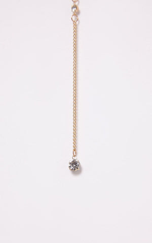TAGAN GOLD CHAIN DROP CHOKER luxury necklace